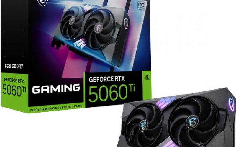 「GeForce RTX™ 5060 Ti 8G GAMING OC」と「GeForce RTX™ 5060 Ti 8G INSPIRE 2X OC」発売日決定のお知らせ