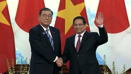 ベトナムでの石破首相とチン首相の会談内容