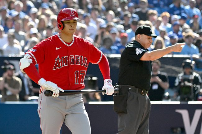 大谷翔平、マーリンズ戦で申告敬遠とブーイング