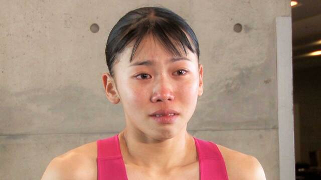 久保凛、女子800メートルで2位に涙の悔しさ