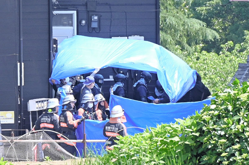 母に注意された男が立てこもり、監禁容疑で逮捕