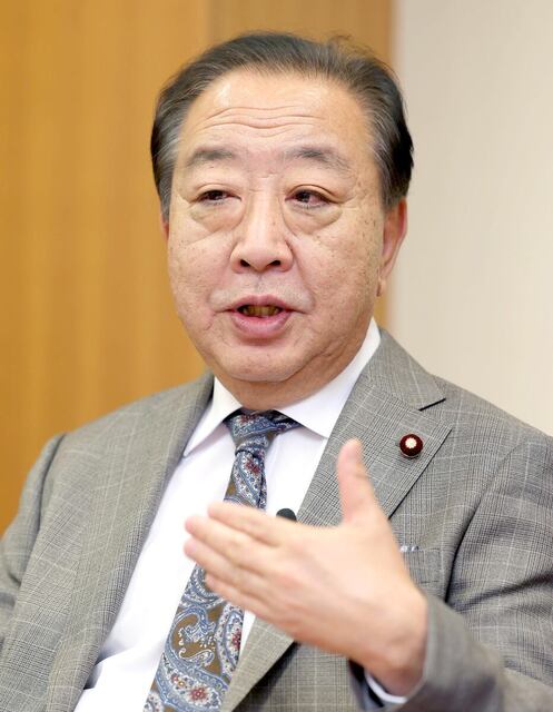 野田佳彦氏、内閣不信任案見送りを示唆【参院選へ】