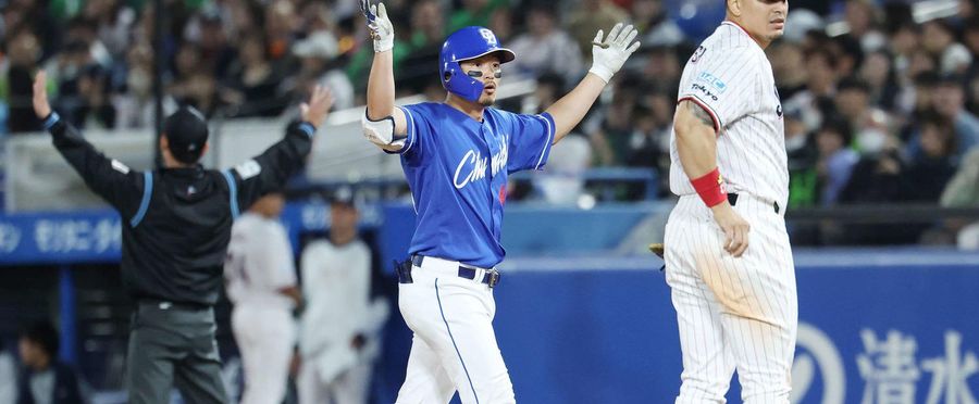 中日・川越誠司のファウル判定に抗議も不受理