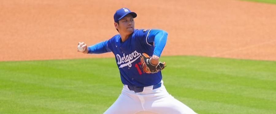 大谷翔平、ヤンキース戦前のライブBPで投球練習