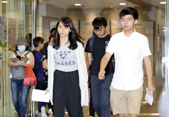 香港の民主活動家・黄之鋒氏が国家安全法違反で逮捕