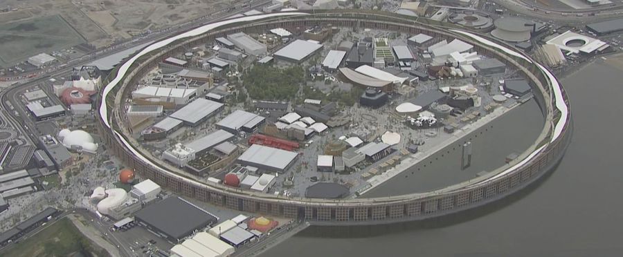 大阪万博近くで警官が拳銃を誤発射