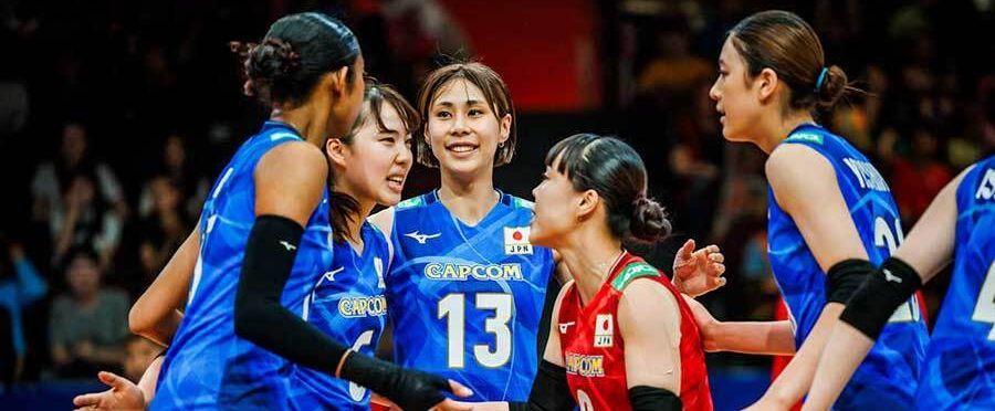 女子バレー日本代表、タイに劇的逆転勝利で連勝