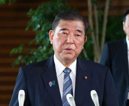 石破内閣の支持率20.9%に低下、2カ月連続の最低記録