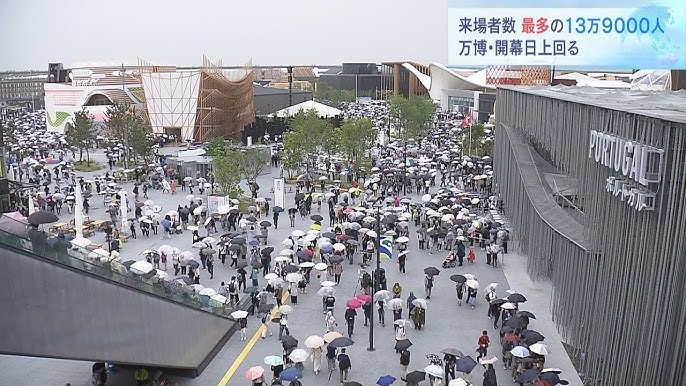 大阪・関西万博 5月23日の来場者数が15万7000人を記録