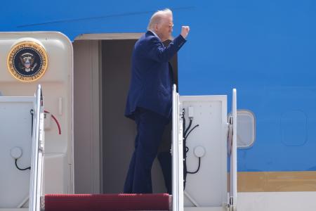 トランプ大統領、サウジアラビア訪問を開始