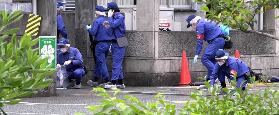 倉敷で包丁刺さった女性が発見される