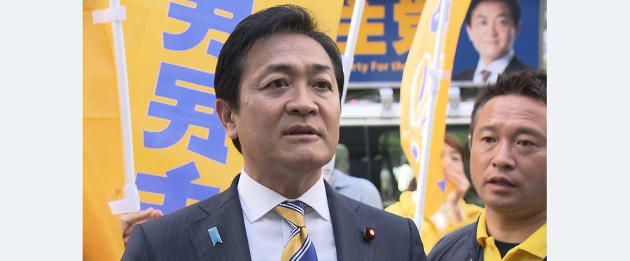 玉木代表、消費税一律減税の必要性を訴える