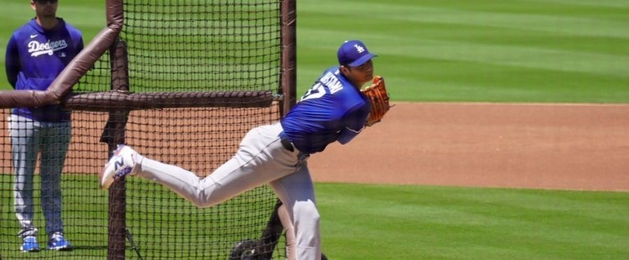 ドジャース・大谷翔平、ライブBPで奪三振ショーを展開