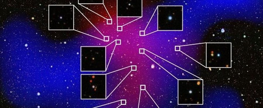 11個の超巨大ブラックホール集団を発見