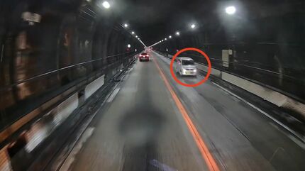 99歳男性が運転する逆走車が中央道トンネルで衝突