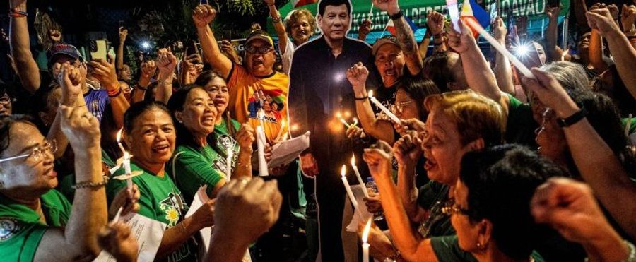 ドゥテルテ前大統領、ダバオ市長選で当選確実