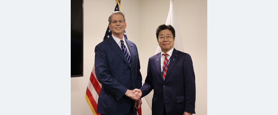 加藤財務相とベセント財務長官の為替協議