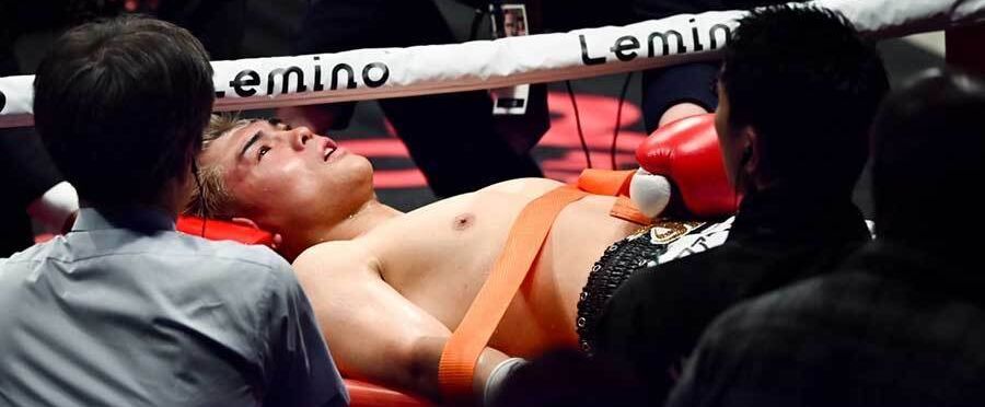 佐々木尽、WBO世界ウェルター級タイトルマッチで5回TKO負け