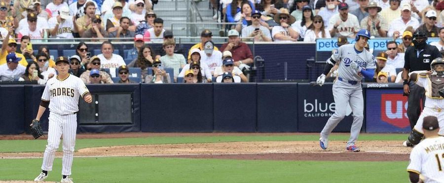 松井裕樹、ドジャース戦で大谷から三振奪取！MLB通算100K達成
